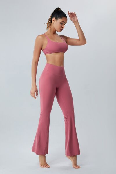 Ruched High Waist Active Pants
